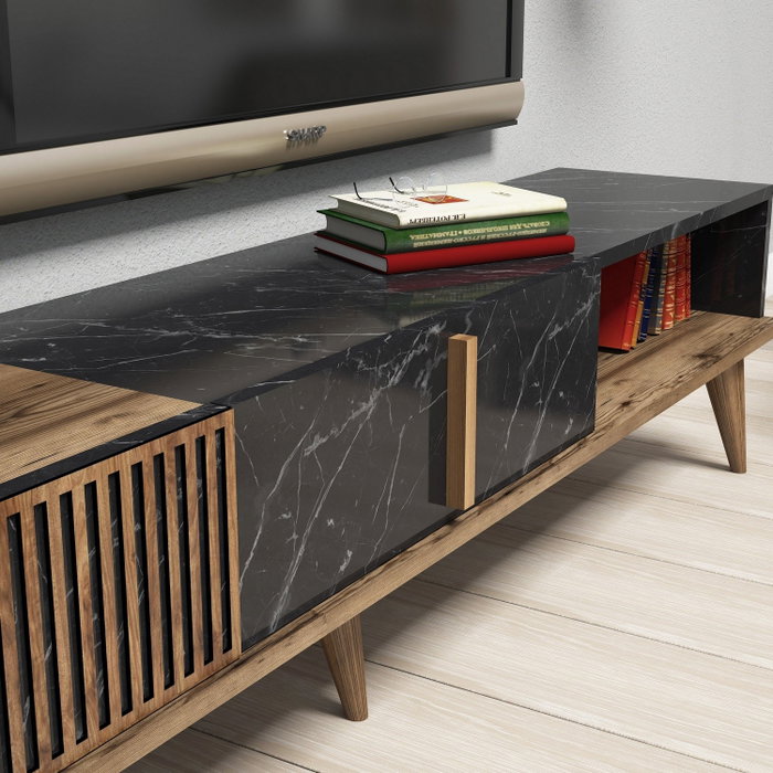 Hanah Home Milan - Nogal y Negro Hanah Home Milan - Nogal y Negro
